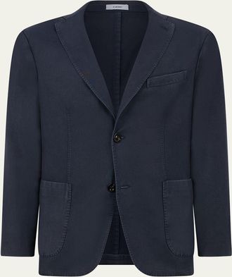 Boglioli Mens Wool European Fit K-Jacket