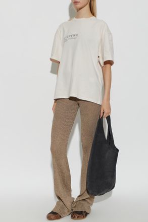 Akep Printed T-shirt, Womens, Cream