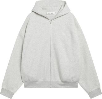 Fear of God Zip-throughs, male, Gray, Size: XS Signature Classic Full Zip Hoodie
