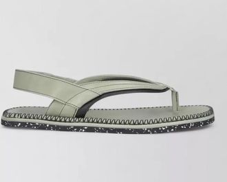 Kiko Kostadinov leather slides