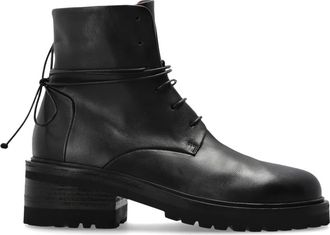 Mars&egrave;ll Schoenen, Dames, Zwart, 39 EU, Leer, Calzone Laarsjes met Hak