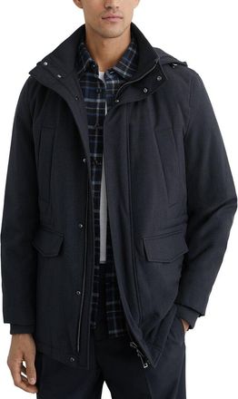 Reiss Lord Hooded Zip Through P Casual Jacket