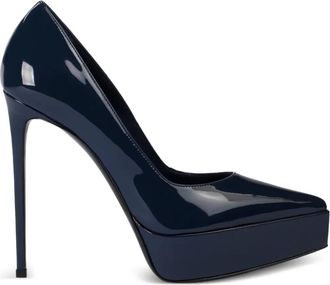 Le Silla Pumps Uma con plateau - Blu