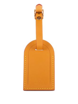 Louis Vuitton leather tag - Yellow