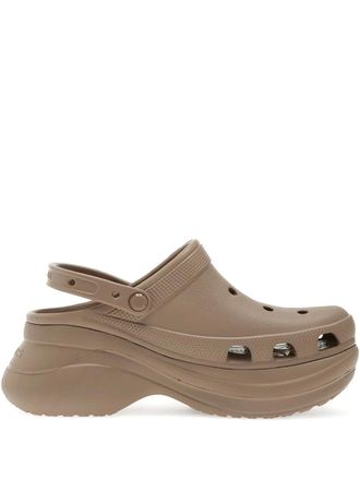 Crocs platform bae clogs - women - Rubber/Rubber/Rubber - 10 - Neutrals