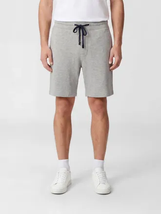 James Perse Shorts jogging in cotone al ginocchio con vita con coulisse