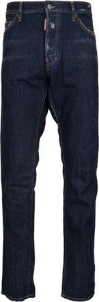 Dsquared2 Slim-fit Jeans - Heren - Slim Fit Jeans - Blauw - L - Katoen - Jeans