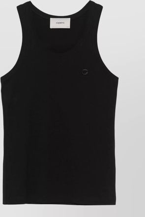 Coperni sleeveless racerback scoop neck top