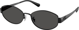 Coach HC7192D CDP44 Asian Fit 934487 Womens Sunglasses Black Size 57