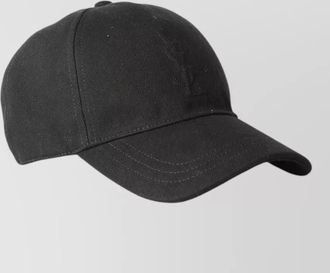 Saint Laurent cassandre denim twill baseball cap