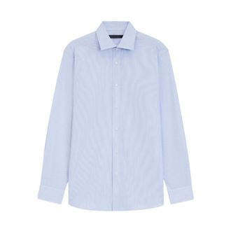 HUGO BOSS Hugo, Formal Shirts, male, Blue, Size: 3XL H-DAVID-spread_DB Shirt
