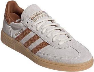 adidas Handball Spezial Sneaker in Off White/Dusky Bronze/Gum 3 at Nordstrom, Size 10.5