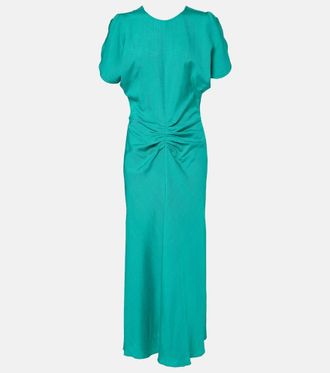 Victoria Beckham Gathered midi dress
