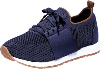 Generic Wide Fit Walking Shoes for Women Ladies Platform Orthopedic Trainers Wide Shoes Mens Womens Walking Sneakers | Drop Sole | Optimal Relaxation Chunky T