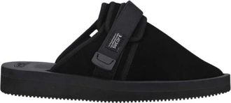Suicoke Zavo-Vs Slippers - Heren - Pantoffels - Zwart - 41 EU - Nylon - Schoenen