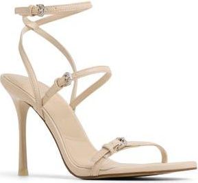 Aldo Jamielynn Ankle Strap Sandal in Cream at Nordstrom Rack, Size 7.5