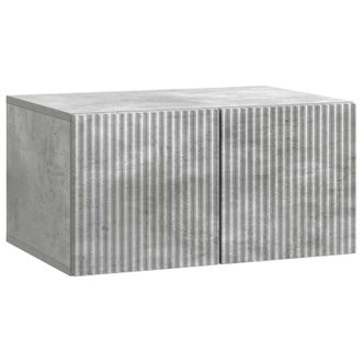 vidaXL Mueble Para Tv De Pared Gris Hormig&oacute;n 59,5 X 41 X 30 Cm Vidaxl