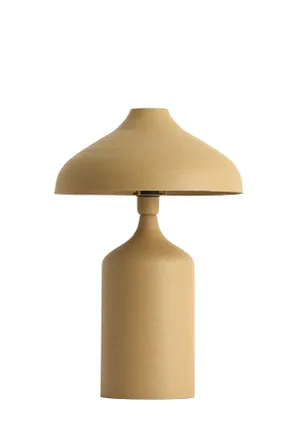 Light & Living Light & Living - L&aacute;mpara De Mesa - Yebri - Marr&oacute;n - Metal - &Oslash;