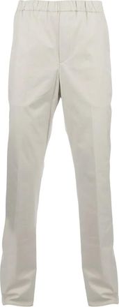 Neil Barrett elasticated waist trouser - Wit