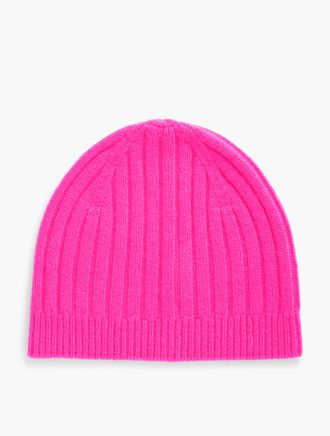 Talbots Cashmere Beanie - Stunning Pink - 001 Talbots