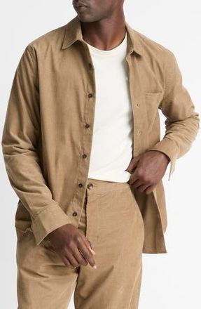 Vince Corduroy Button-Up Shirt in Teton at Nordstrom Rack, Size X-Large