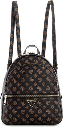 Guess Tassen, Dames, Bruin, ONE Size, Leer, Manhattan Rugzak