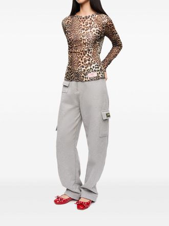 Ganni Leopard-Print T-shirt - Leopard