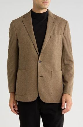 Brooks Brothers Textured Sport Coat in Beige Broken Herringbone at Nordstrom Rack, Size 40 Regular