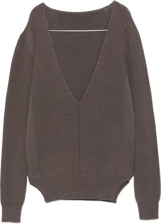 Rick Owens wollen trui met V-hals
