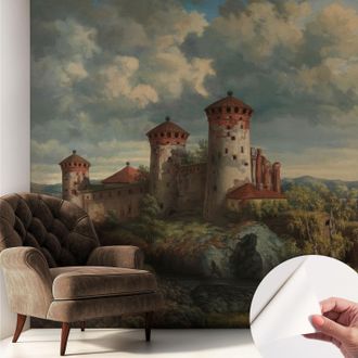 Tulup Carta Da Parati Adesiva - Fotomurale - Facile Da Applicare - Per La Soggiorno - Camera Da Letto - Paesaggio Romantico 250x250 Cm