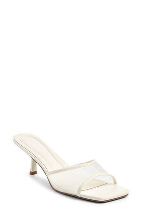 Open Edit Charlie Sandal in White Ice at Nordstrom, Size 5.5