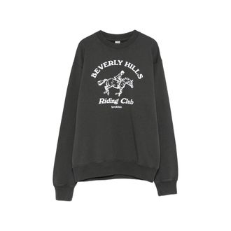 Sporty & Rich Horse-print Sweatshirt