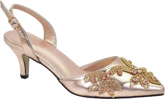 Generic Women Shoes and Bags Set Decorated with Rhinestone Shoe and Bag Set for Party in Women Pumps