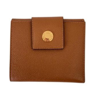Bulgari Tweedehands leren portemonnees - Dames - Vintage Accessoires - Bruin - ONE Size - Vintage