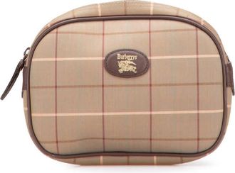 Burberry Pre-owned Burberry Vintage Check Canvas Clutch FBU4TJLSKFZZFYCN
