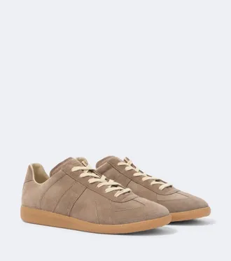 Maison Margiela Replica suede sneakers