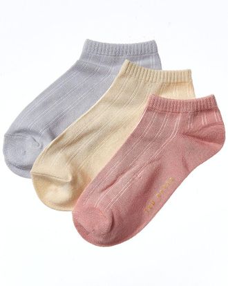 Ted Baker Set Of 3 Low Cut Sock
