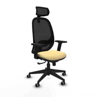 Piqueras y Crespo Silla De Oficina Piqueras Y Crespo Cilanco Negro Simil Cuero