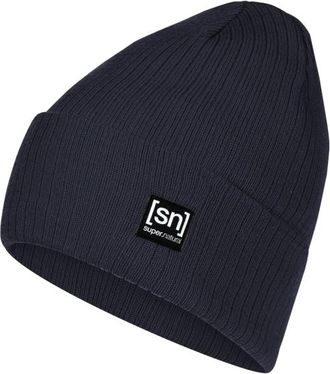 super.natural Riffler Beanie Mütze - Unisex | blau