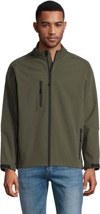 SOLS Heren Relax Soft Shell Jas (Leger)