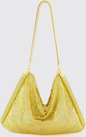 Paco Rabanne Borsa Pixel in maglia di alluminio