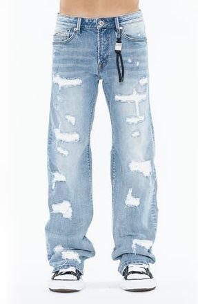 Cult of Individuality Grunge 607 Baggy Jeans in Back Embroidery at Nordstrom Rack, Size 29