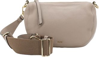 Abro Abro Dalia Leather Crossbody Bag Mina Siena Taupe