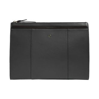 Piquadro Laptop Bags & Cases, female, Black, Size: ONE SIZE Womens clutch for laptop or iPadPro 12.9