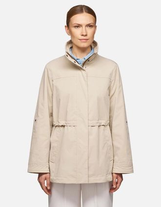 Geox Womens Geox Womens W CLAUDIN JACKET in Brown Rice - Size: 18