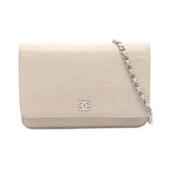 Chanel Pre-owned Mini Bags, female, Beige, Size: ONE SIZE Pre-owned Vintage Mini Shoulder Bag