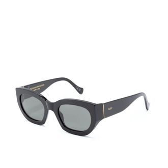 Retro Superfuture Sunglasses, unisex, Black, Size: 53 MM Alva 38L Sunglasses