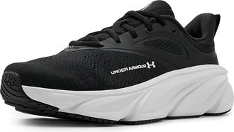Under Armour Charged Rogue 6 Womens Shoes Black/Black/White : 10.5 B - Medium, Synthetic