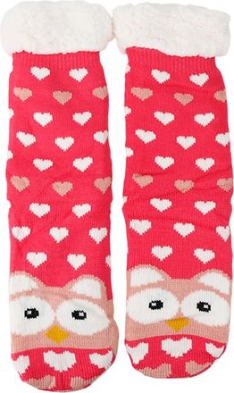 Generic Fluffy Socks Warm Christmas Womens Bed for Women Cosy Gifts Sale Clearance Thick Winter and Girls Soft Fuzzy Causal Home Sleeping Slipper 4-7 Non Slip