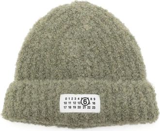 Maison Margiela Logo-patch Beanie Hat